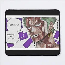 Nothing at all Zoro x One Piece Mouse Pad