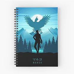 Marco One Piece Spiral Notebook