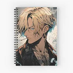 Sanji: Elegance and Passion in One Piece Digital Art. Discover Our Detailed Illustrations that Capture the Essence of the Charismatic Cook - Browse Now!