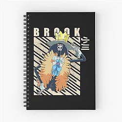 One Piece Brook Spiral Notebook