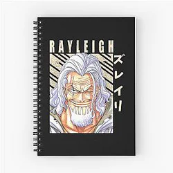 One Piece Rayleigh Spiral Notebook
