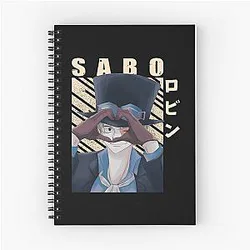 One Piece Sabo Spiral Notebook