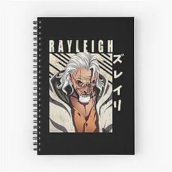 One Piece Rayleigh Spiral Notebook