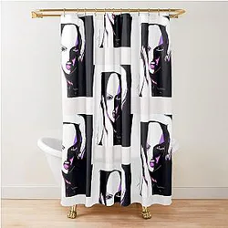 Boa Hancock One Piece Fan Design Shower Curtain