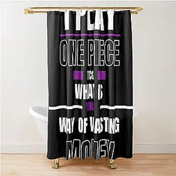 One Piece TCG Shower Curtain