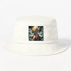 Sanji: Elegance and Passion in One Piece Digital Art. Discover Our Detailed Illustrations that Capture the Essence of the Charismatic Cook - Browse Now! Bucket Hat