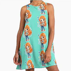 Chibi Nami One Piece Dress