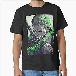 Roronoa Zoro One Piece Samurai Focus Classic T-Shirt