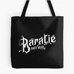 One Piece Baratie Logo White Version Tote Bag