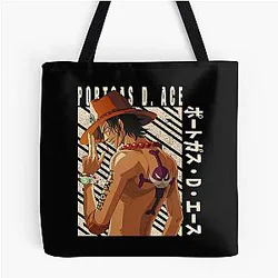 One Piece Portgas D Ace Tote Bag