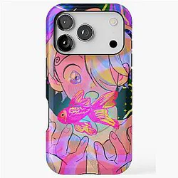 All Blue iPhone Case