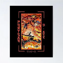 Ace One Piece Poster