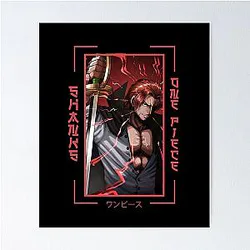 Shanks One Piece Poster