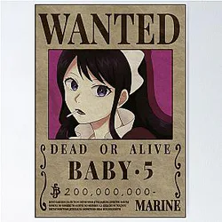 Baby Bounty Wanted Poster