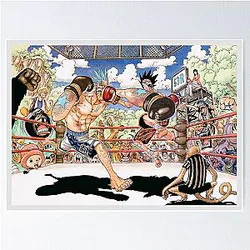 Total Knockout One Piece Poster