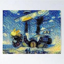 One Piece The Thousand Starry Night Poster