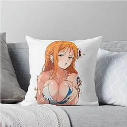 Nami One Piece Throw Pillow