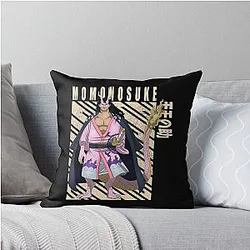One Piece Momonosuke Throw Pillow