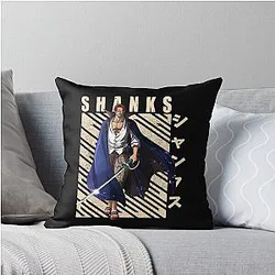 One Piece Shanks Throw Pillow
