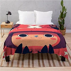 One Piece Odyssey: Pirate Adventures and High Seas Mysteries - Fan Art Edition Throw Blanket
