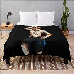 Portgas D. Ace One Piece T-Shirt Throw Blanket