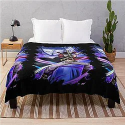One Piece Mihawk Shichibukai Throw Blanket