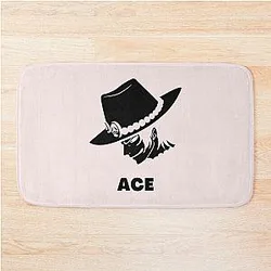 ACE One Piece Red Flame Bath Mat