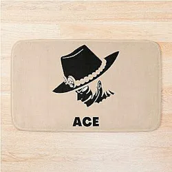 ACE One Piece Red Flame Bath Mat