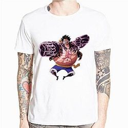 T-Shirt One Piece Luffy Gear 4 Kong Gun OMN1111