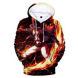 One Piece Sabo Mera Mera No Mi Hoodie OMN1111