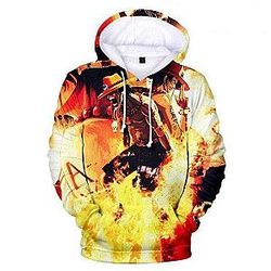 One Piece Ace and Sabo Hoodie OMN1111