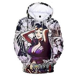 One Piece Robin Hoodie OMN1111