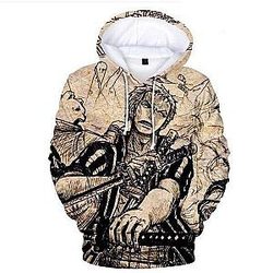 One Piece Zoro Manga Hoodie OMN1111