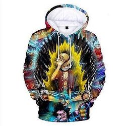 One Piece Luffy Haki of Kings Hoodie OMN1111