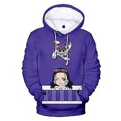 Hoodie One Piece Kawaii Nico Robin OMN1111