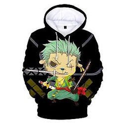 Hoodie One Piece Zoro En Minks OMN1111
