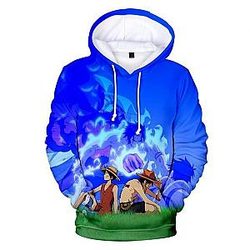 Hoodie One Piece Luffy And Ace The Memory Of A Brother OMN1111