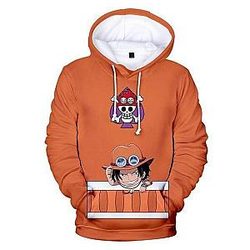 One Piece Hoodie Kawaii Portgas D Ace OMN1111