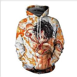One Piece Hoodie Ace Fight OMN1111