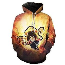 One Piece Mugiwara no Luffy Hoodie OMN1111
