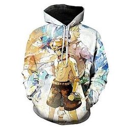 One Piece Ace and Marco Hoodie OMN1111