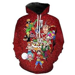 One Piece Hoodie The Mugiwara Pirate Crew OMN1111