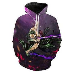One Piece Zoro and his cursed swords Hoodie OMN1111