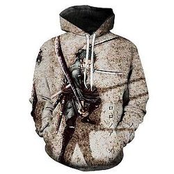 One Piece Zoro the Elder Pirate Hunter Hoodie OMN1111
