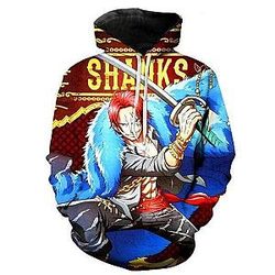 One Piece Hoodie The Emperor Shanks The Redhead OMN1111