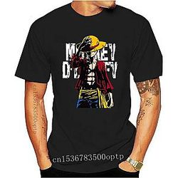 Summer One Piece T Shirt - Short Sleeve Cotton Anime T-shirts