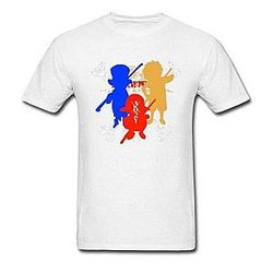 T-Shirt One Piece Luffy Ace and Sabo Colored OMN1111