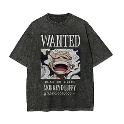 Luffy Oversized Vintage PTTT2304 One Piece T-Shirts