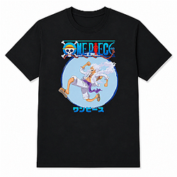 One Piece Anime Luffy Gear 5 Action Pose NTMD2008 One Piece T-Shirts