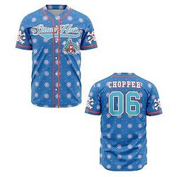 Straw Hats Chopper PTTT0709  One Piece Baseball Jersey